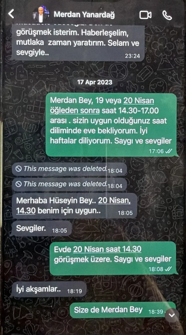Hüseyin Gün’den Merdan Yanardağ’a talimat! Whatsapp mesajları ortaya çıktı!